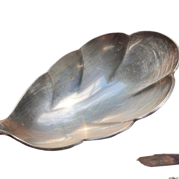 International Silverplate Interlude Serving Set Fork Spoon 9 inch Vintage - Picture 3 of 8